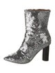 Iro Sequins Sequin Embellishments Combat Boots