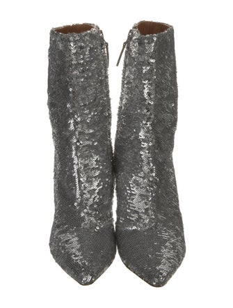 Iro Sequins Sequin Embellishments Combat Boots