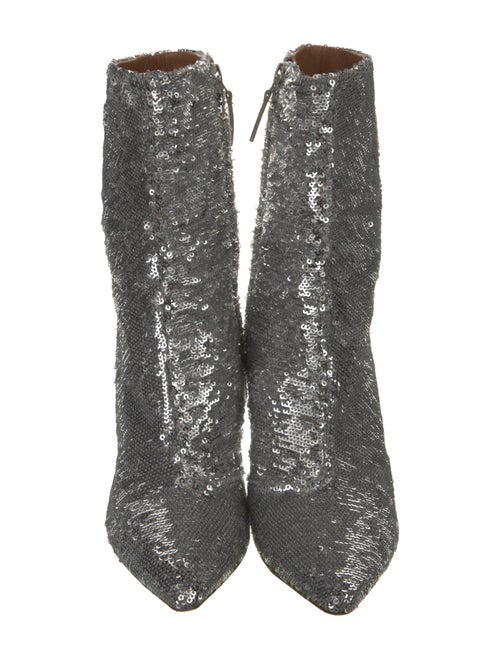 Iro Sequins Sequin Embellishments Combat Boots