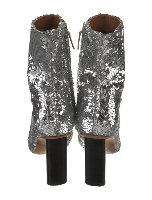 Iro Sequins Sequin Embellishments Combat Boots