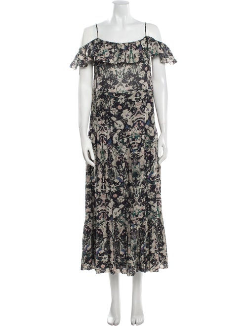 Iro Floral Print Long Dress