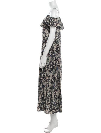 Iro Floral Print Long Dress