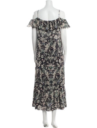 Iro Floral Print Long Dress