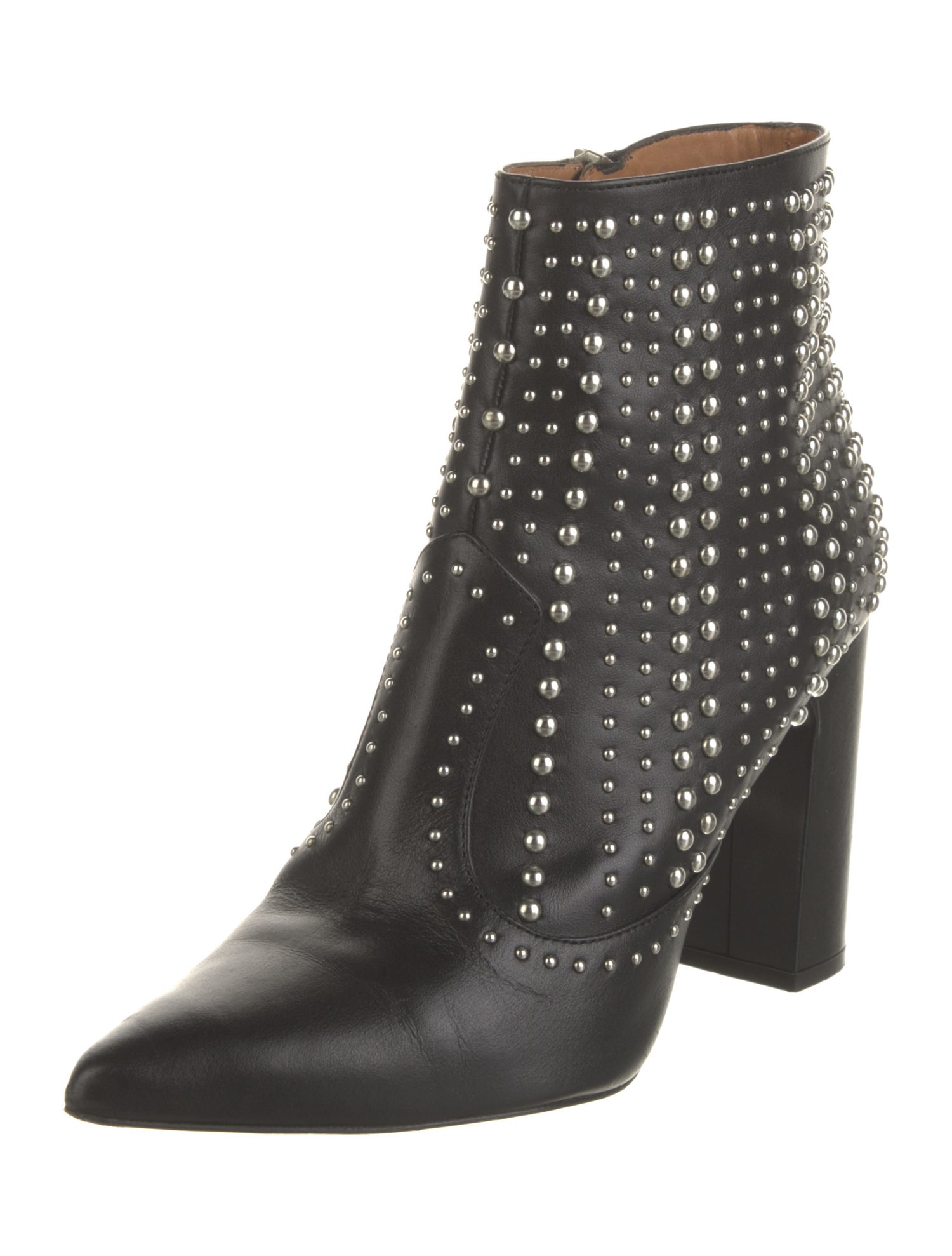 Iro Leather Studded Accents Boots