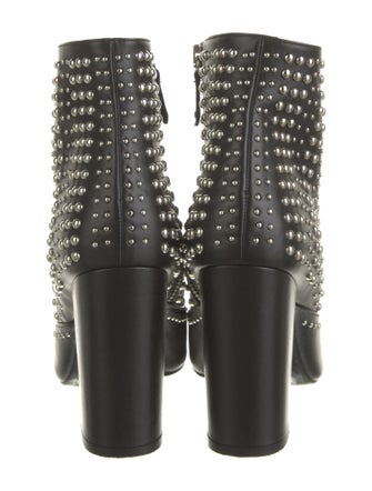 Iro Leather Studded Accents Boots