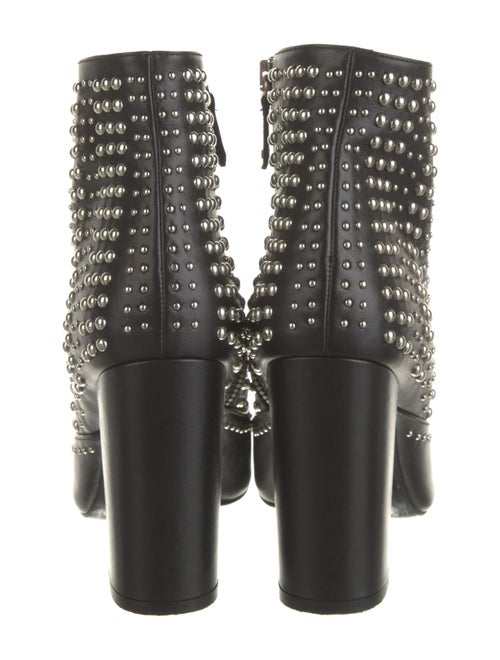 Iro Leather Studded Accents Boots