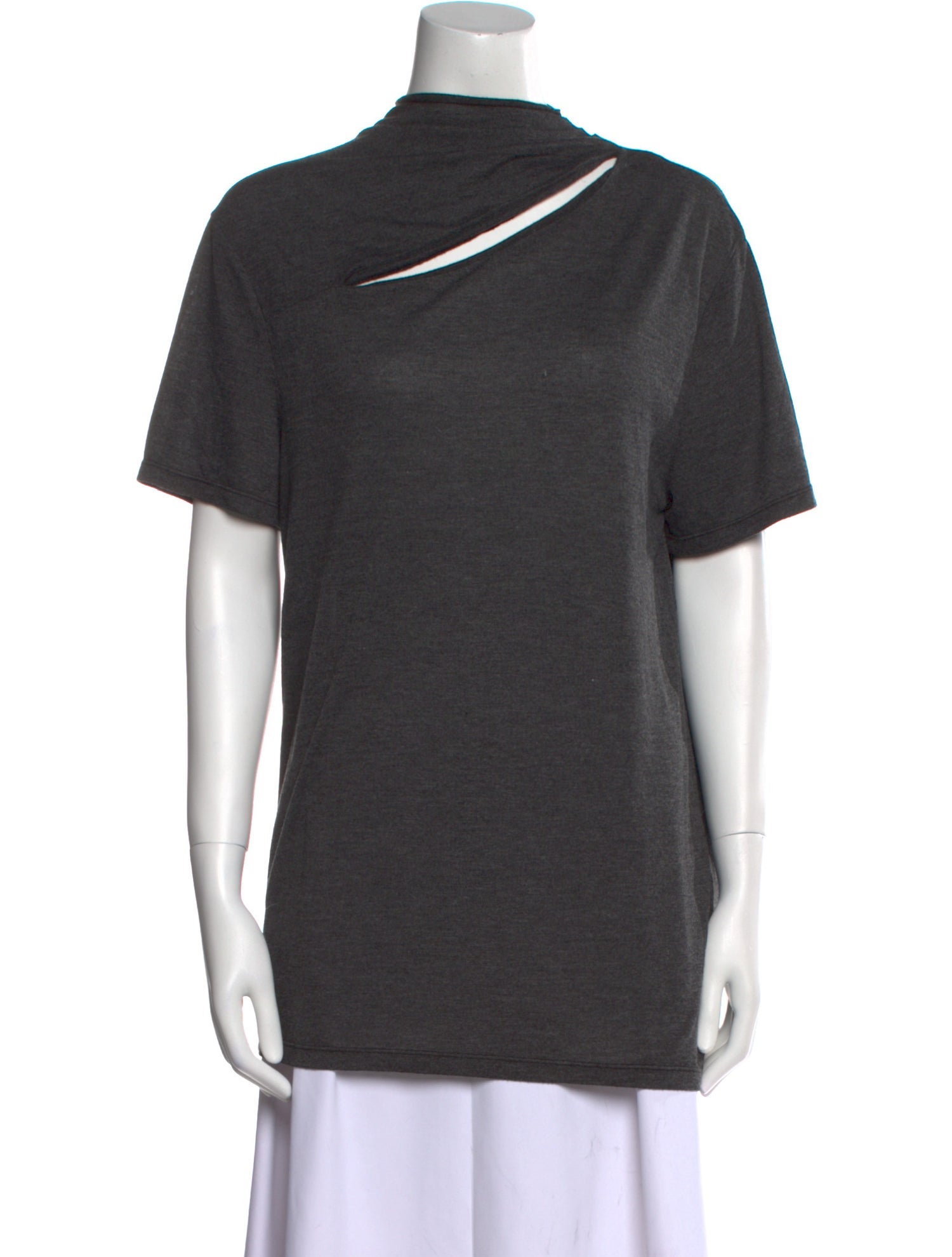 Iro Cowl Neck Short Sleeve T-Shirt