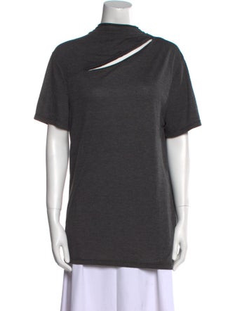 Iro Cowl Neck Short Sleeve T-Shirt