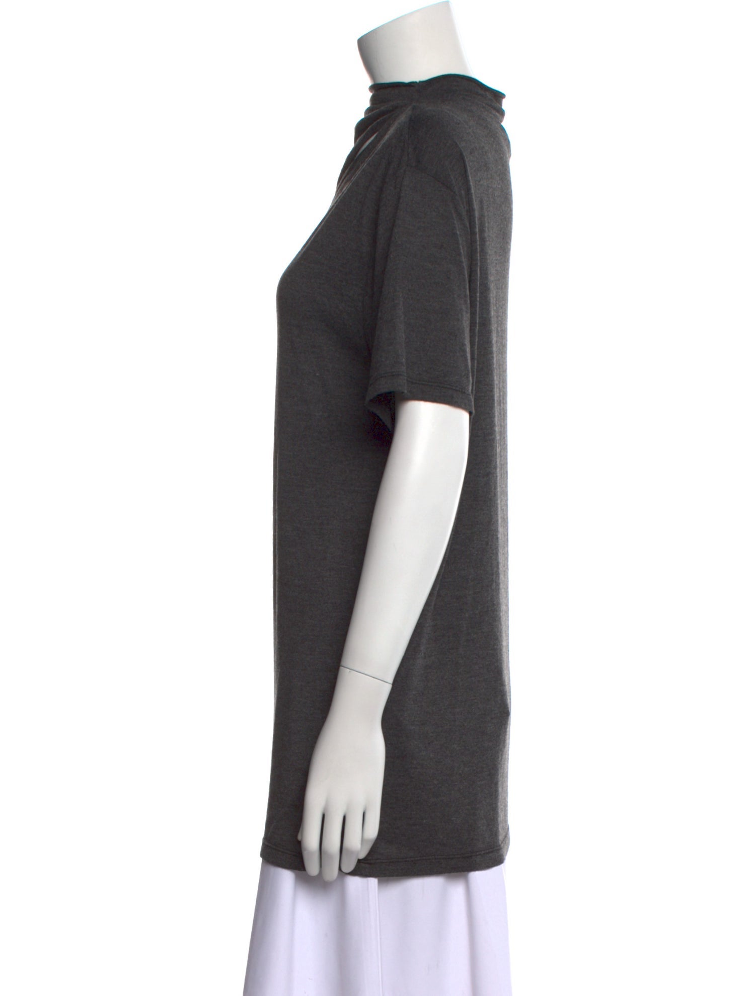 Iro Cowl Neck Short Sleeve T-Shirt
