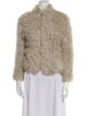 Iro Lamb Fur Faux Fur Jacket