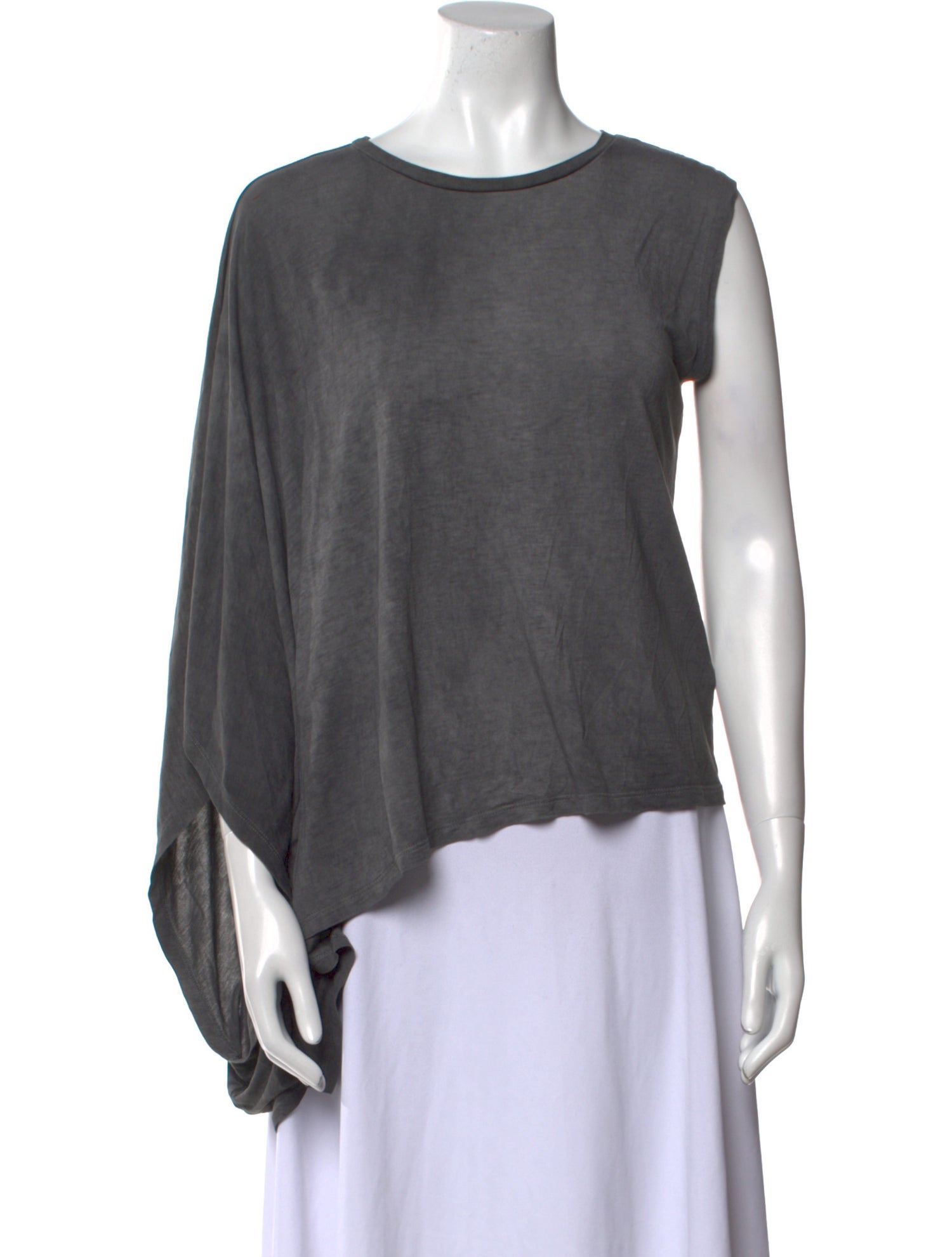 Iro Scoop Neck Long Sleeve Top