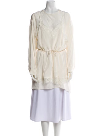 Iro Silk Cowl Neck Tunic