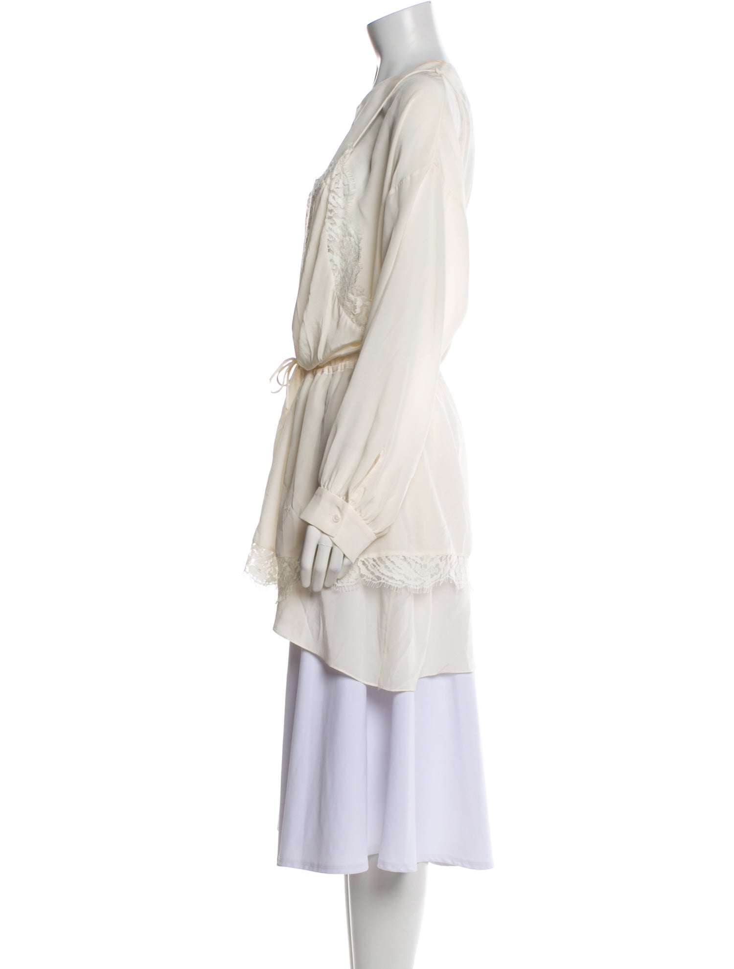 Iro Silk Cowl Neck Tunic