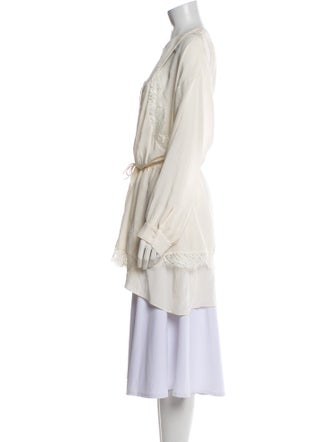 Iro Silk Cowl Neck Tunic