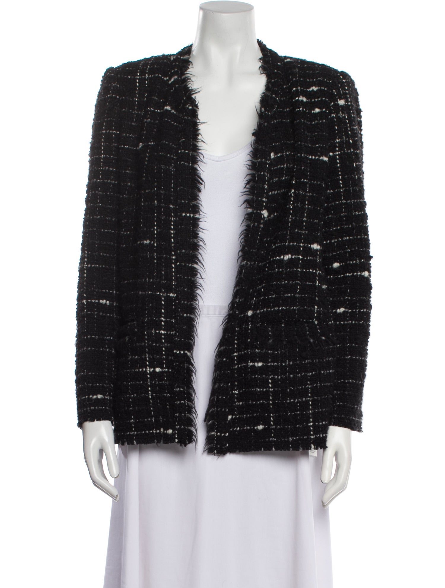 Iro Tweed Pattern Jacket