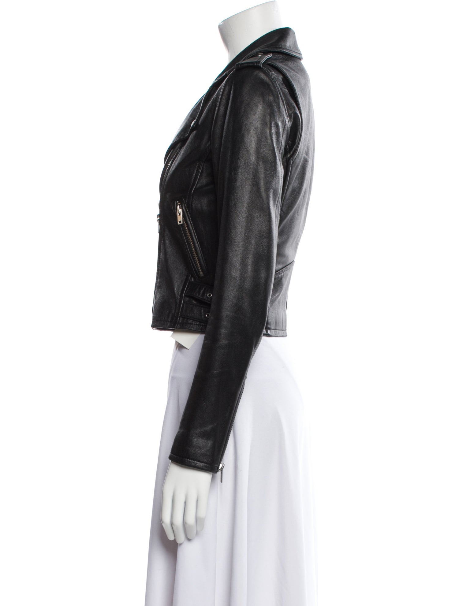 Iro Lamb Leather Biker Jacket
