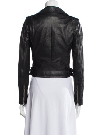Iro Lamb Leather Biker Jacket