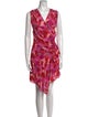Iro Printed Knee-Length Dress
