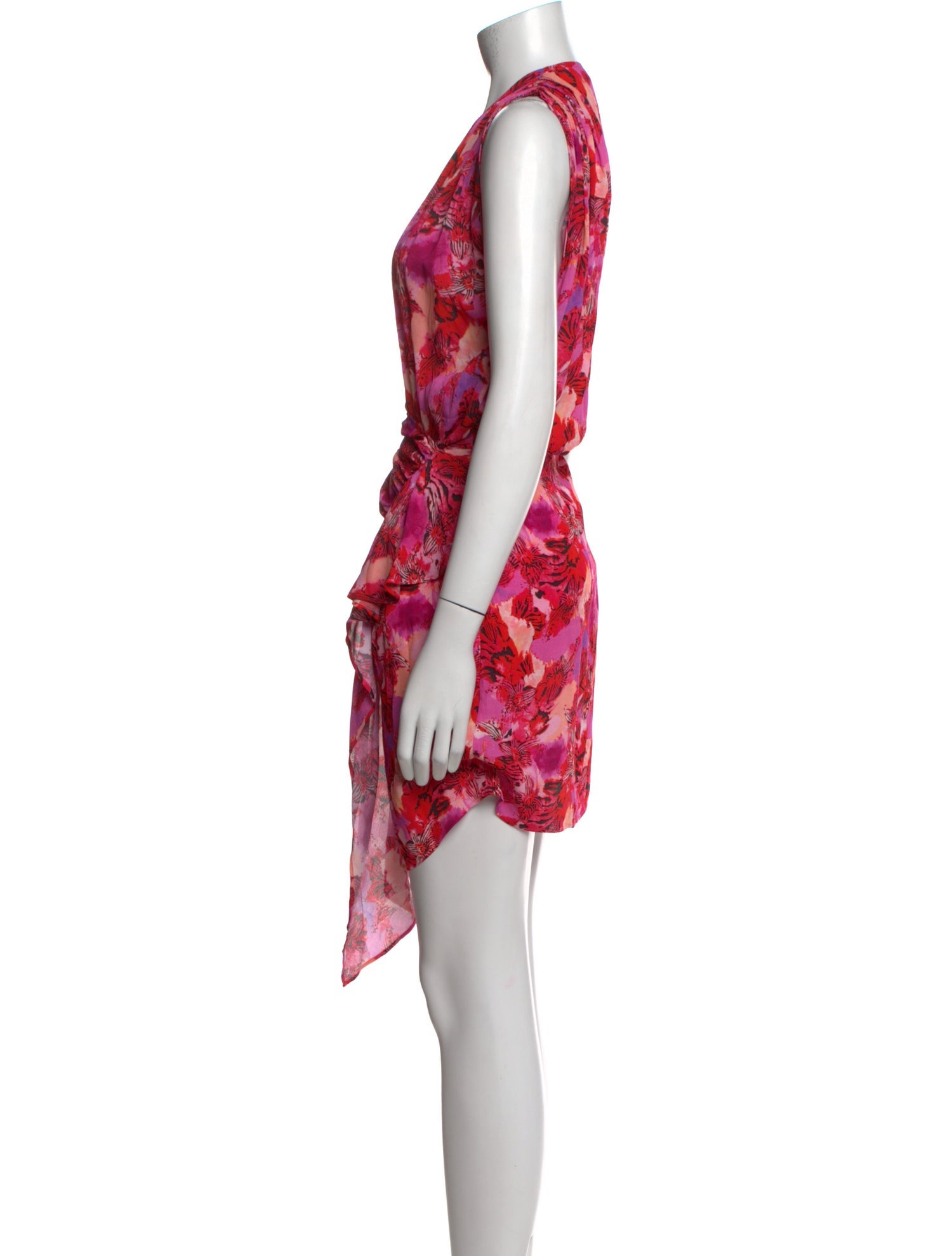 Iro Printed Knee-Length Dress