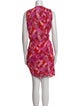 Iro Printed Knee-Length Dress