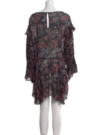 Iro Floral Print Mini Dress