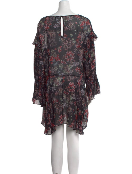 Iro Floral Print Mini Dress