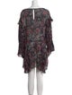Iro Floral Print Mini Dress