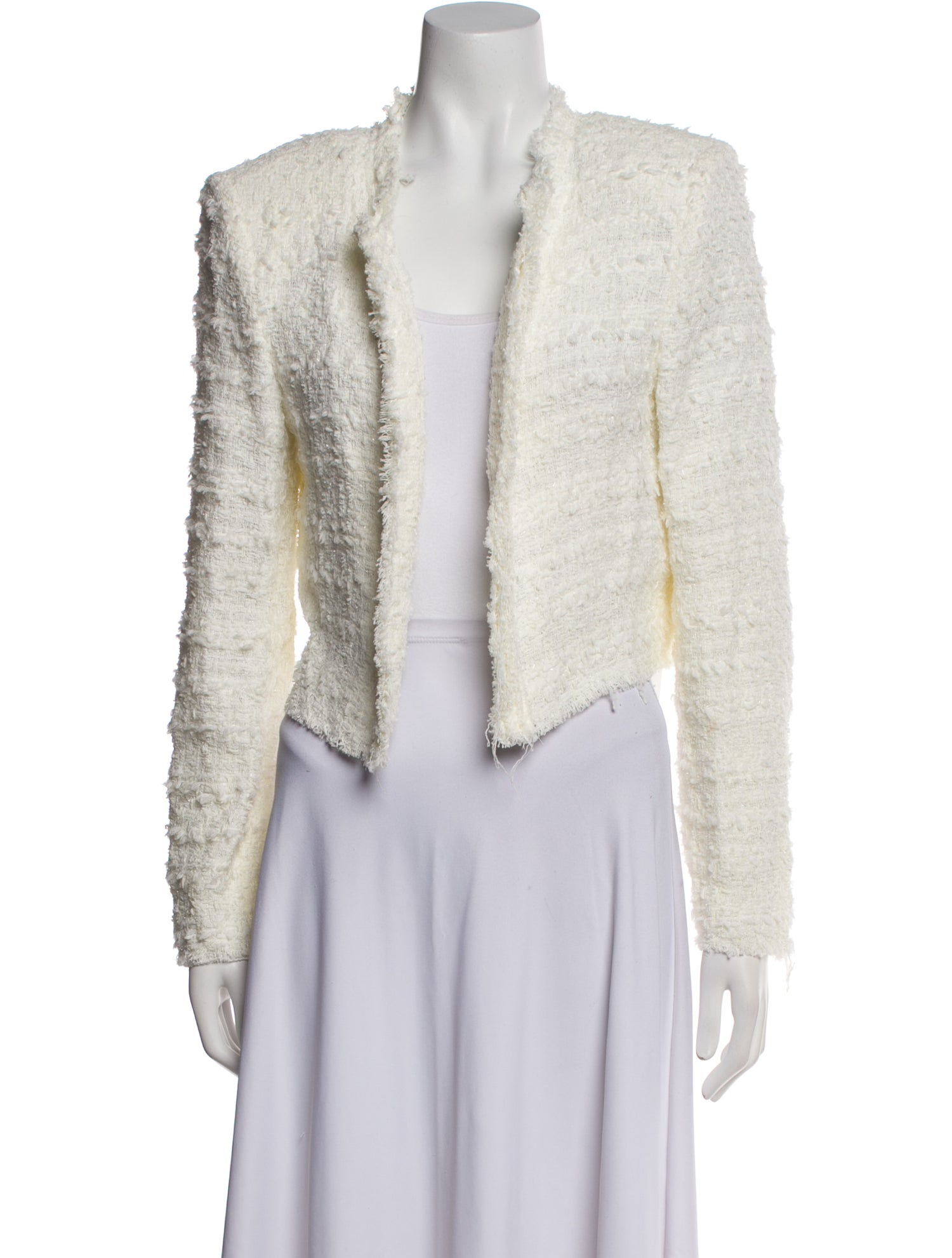 Iro Tweed Pattern Evening Jacket