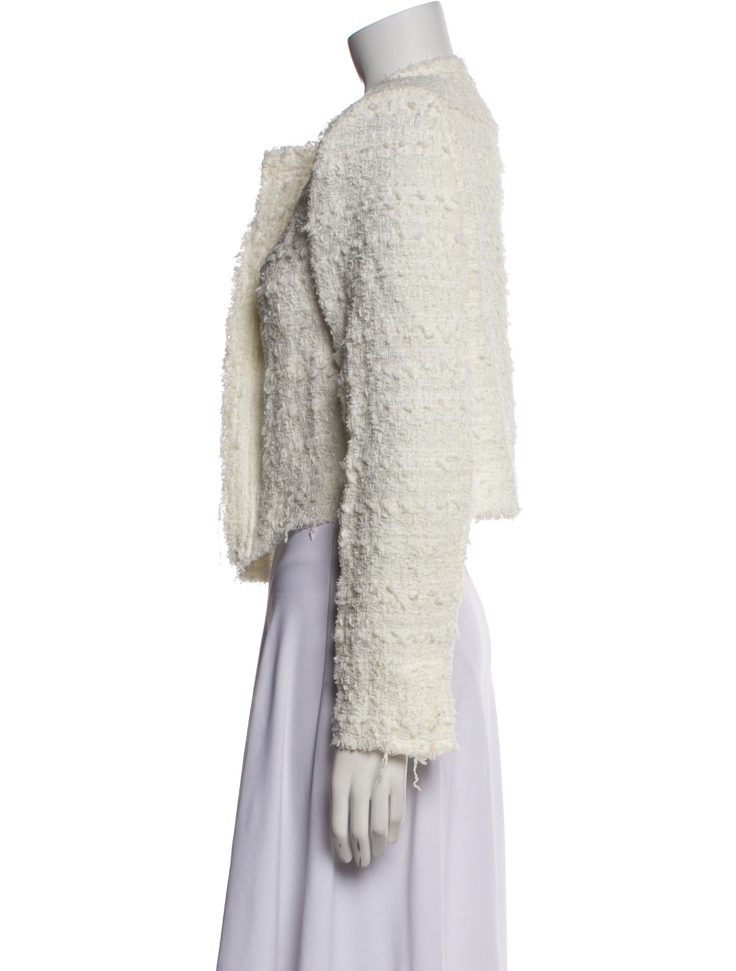 Iro Tweed Pattern Evening Jacket