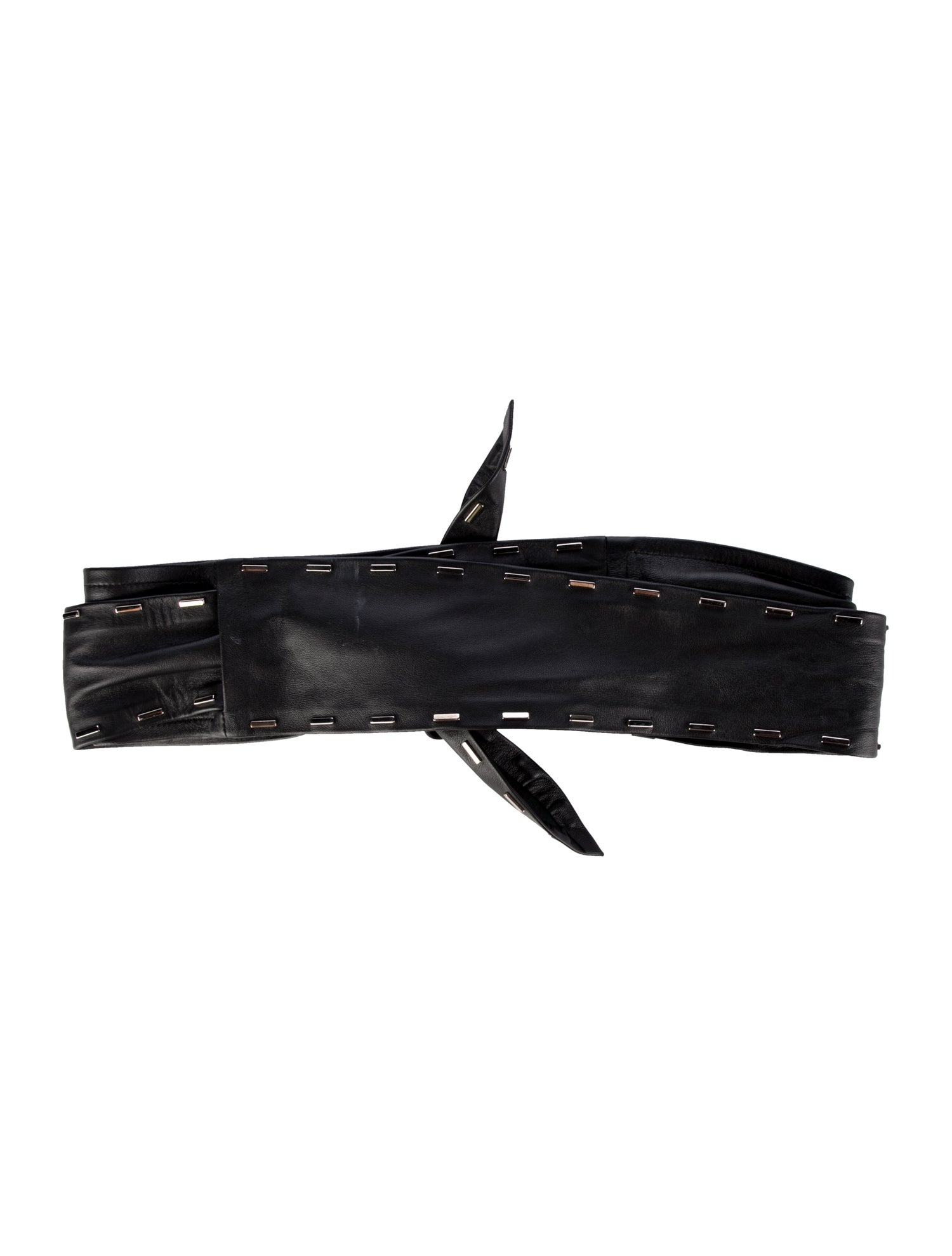 Iro Wide Leather Waist Belt