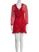 Iro Floral Print Mini Dress