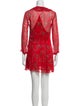 Iro Floral Print Mini Dress