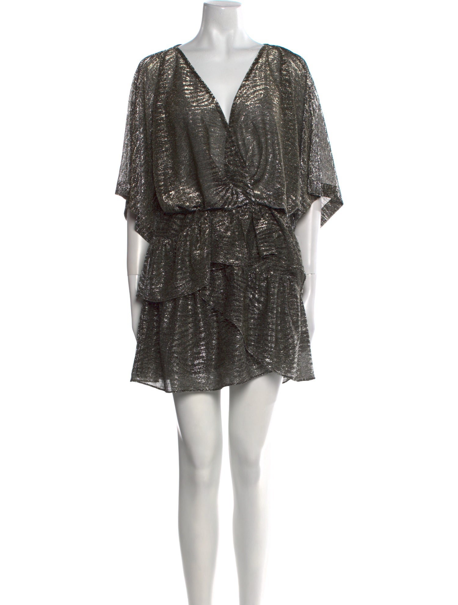 Iro V-Neck Mini Dress