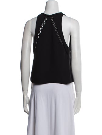 Iro Halterneck Sleeveless Crop Top