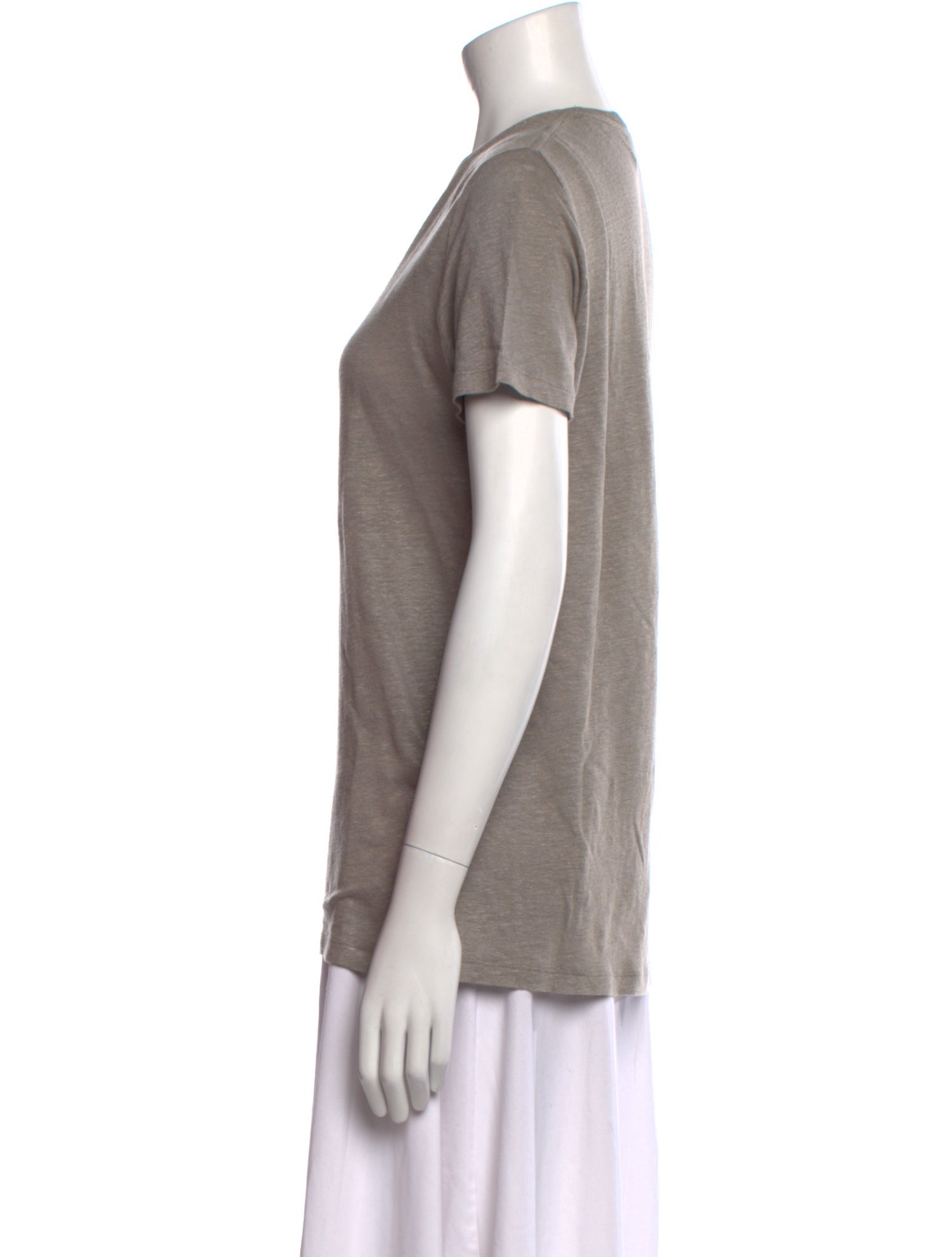 Iro Linen Scoop Neck Sweater