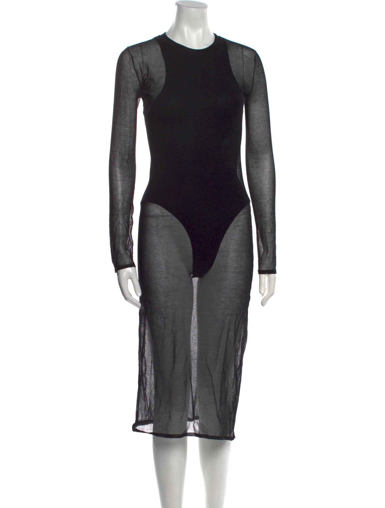 Iro Crew Neck Midi Length Dress