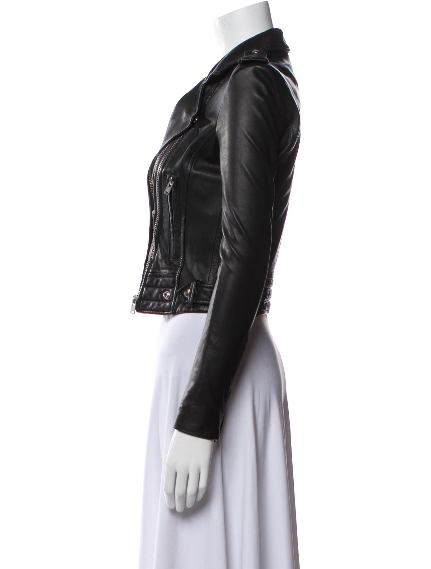 Iro Lamb Leather Biker Jacket