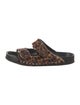 Iro Ponyhair Animal Print Flats