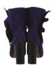 Iro Suede Ruffle Embellishment Boots