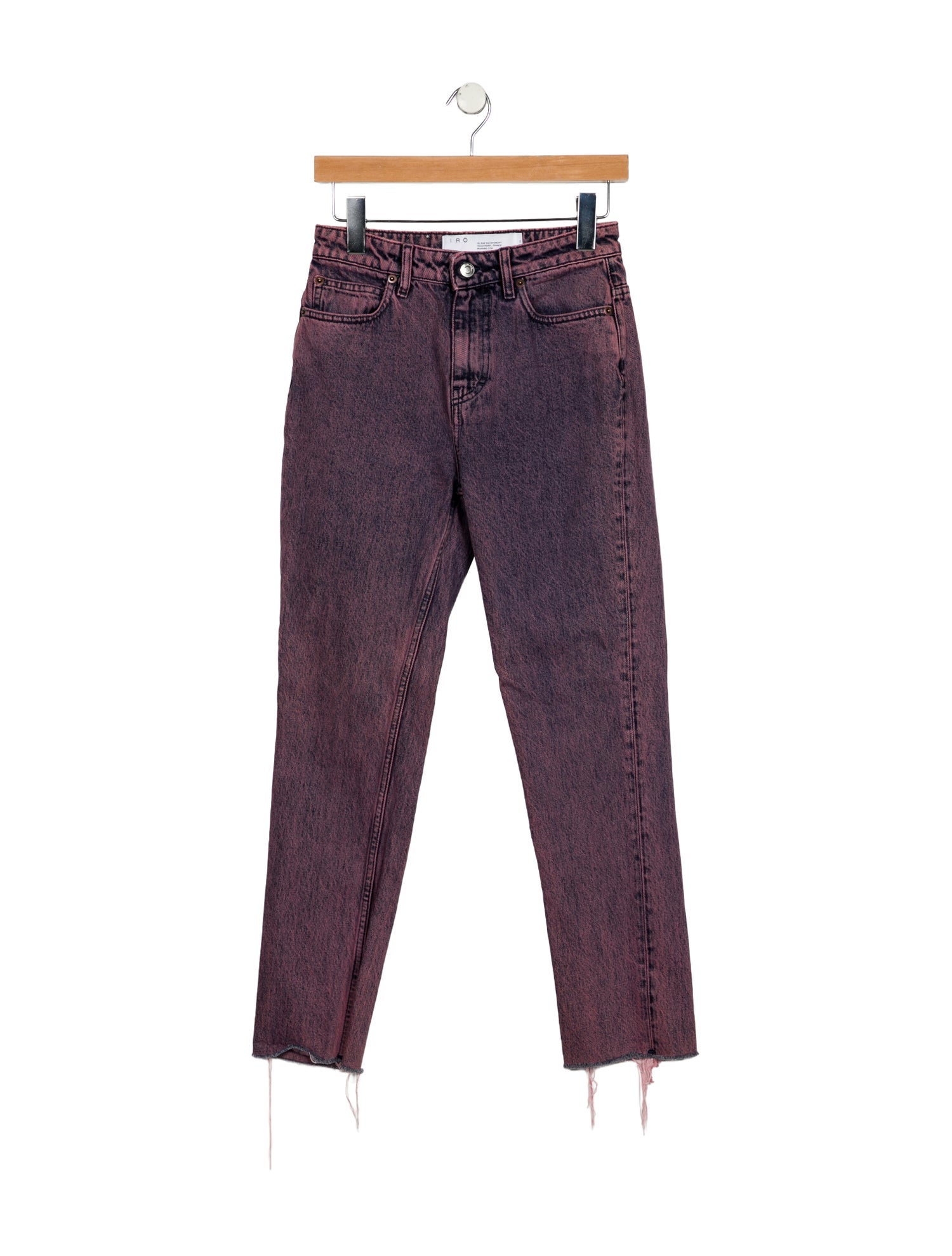 Iro Mid-Rise Straight Leg Jeans