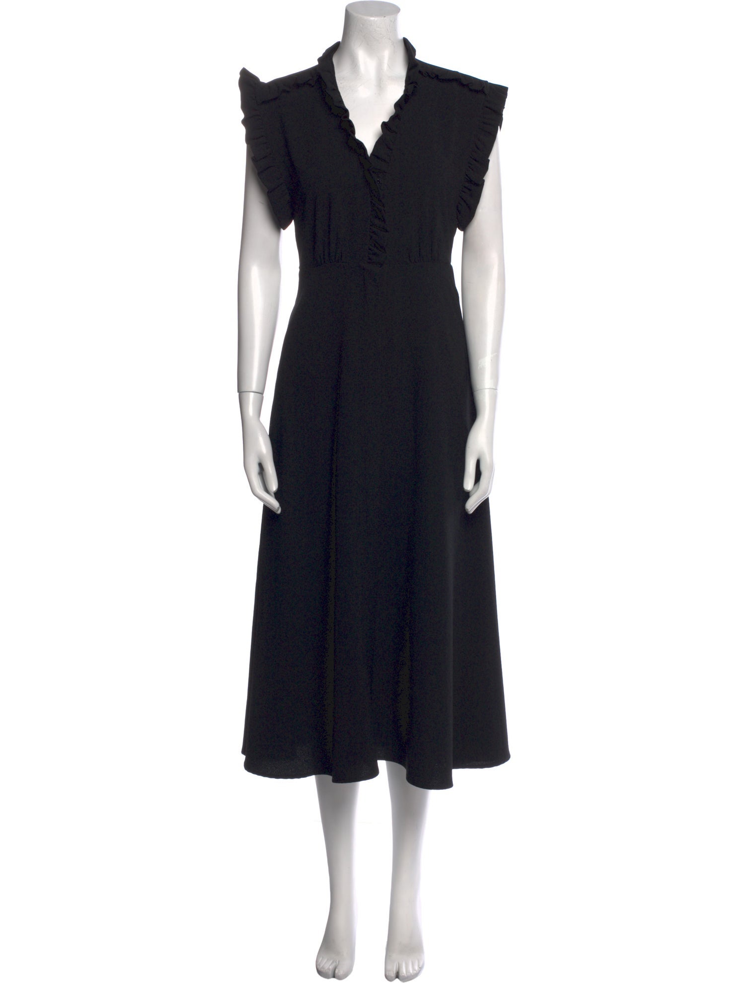 Iro V-Neck Long Dress