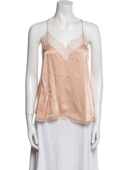 Iro Silk Square Neckline Top