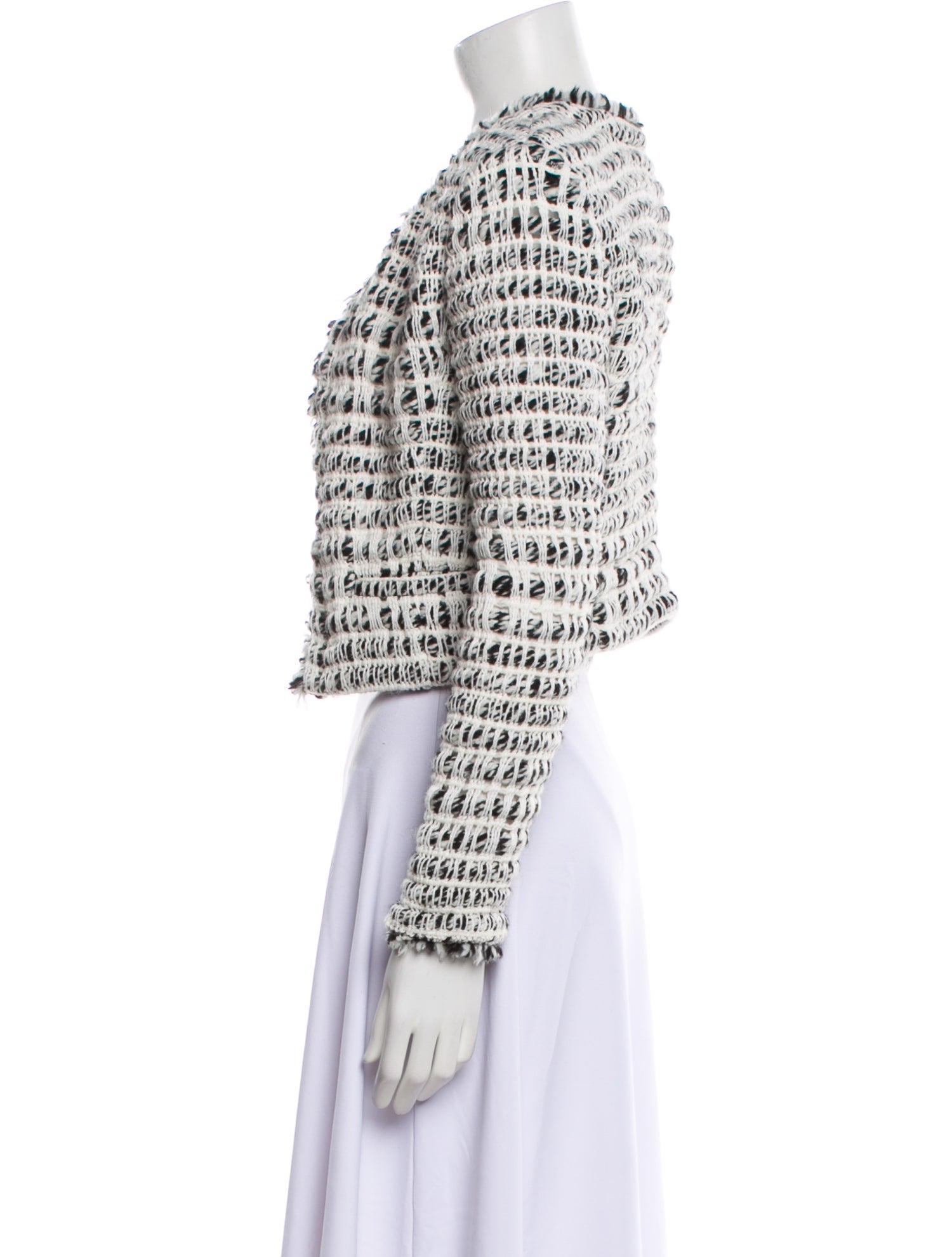 Iro Tweed Pattern Evening Jacket w/ Tags