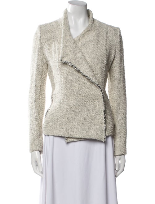 Iro Tweed Pattern Blazer