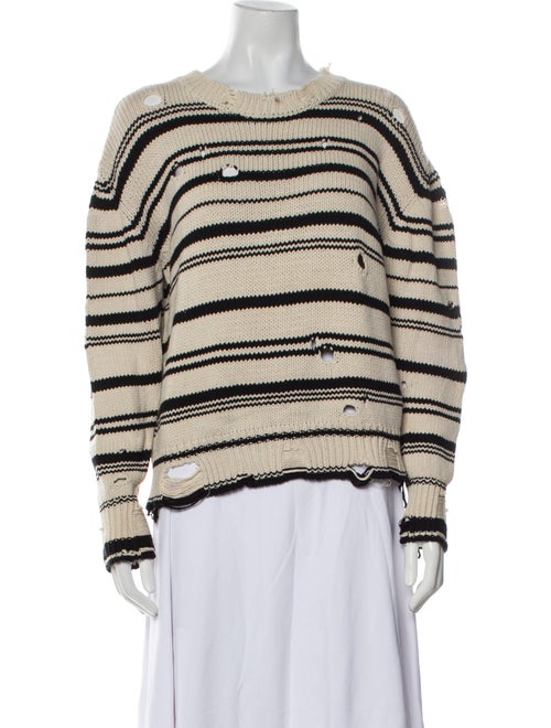 Iro Striped Crew Neck Sweater