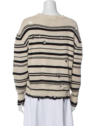 Iro Striped Crew Neck Sweater