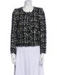 Iro Wool Tweed Pattern Evening Jacket