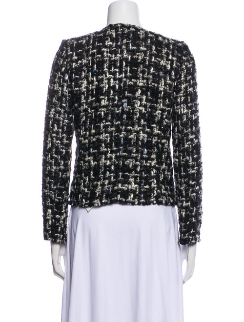 Iro Wool Tweed Pattern Evening Jacket