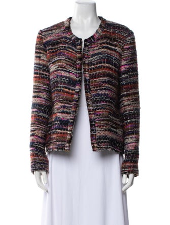 Iro Namanta Tweed Pattern Evening Jacket