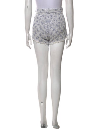 Iro Printed Mini Shorts